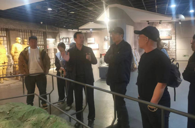 御业团队飞临唐山市潘家峪村现场勘察