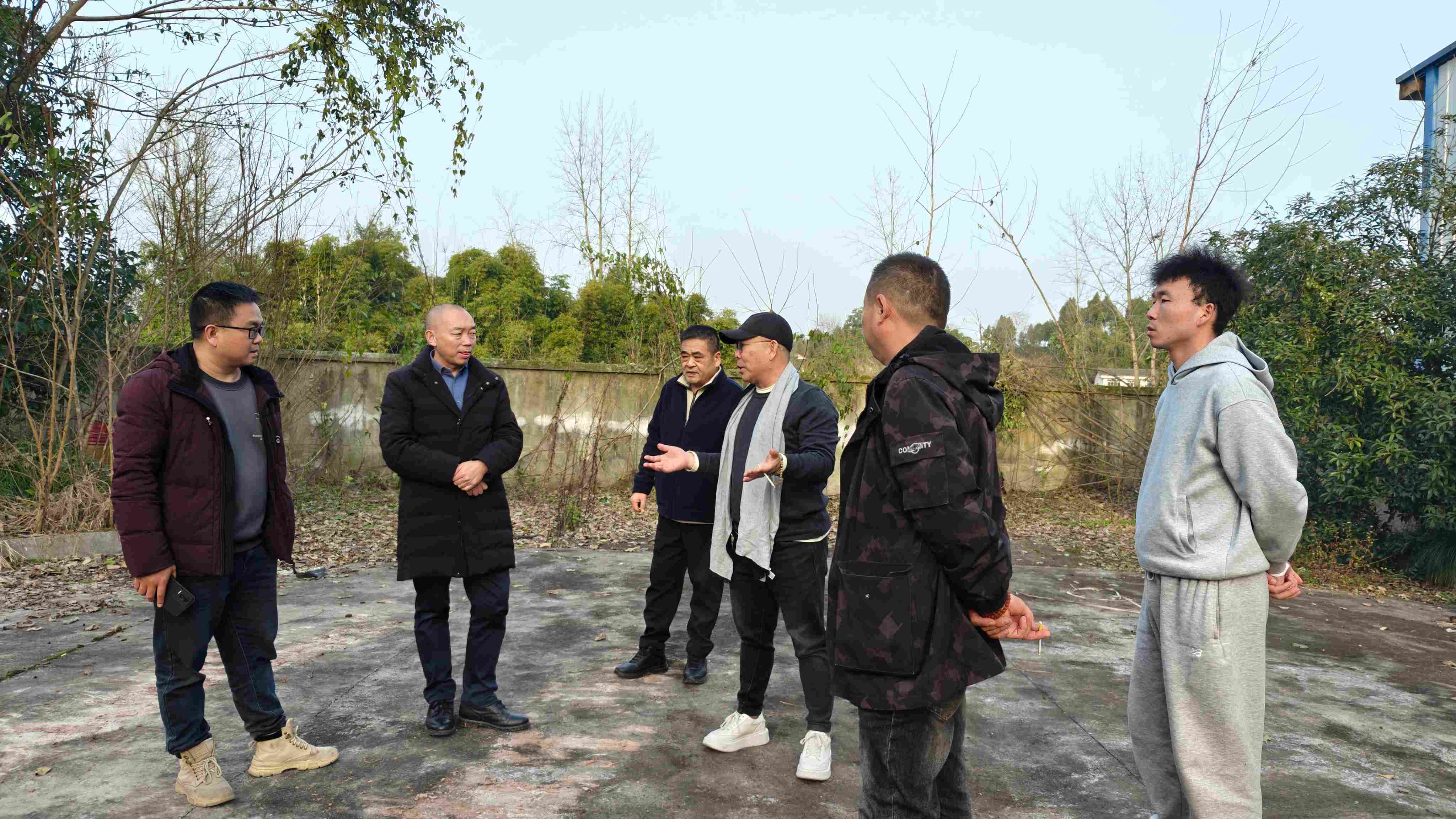 毛总率创作团队赴南充市长乐镇考察调研