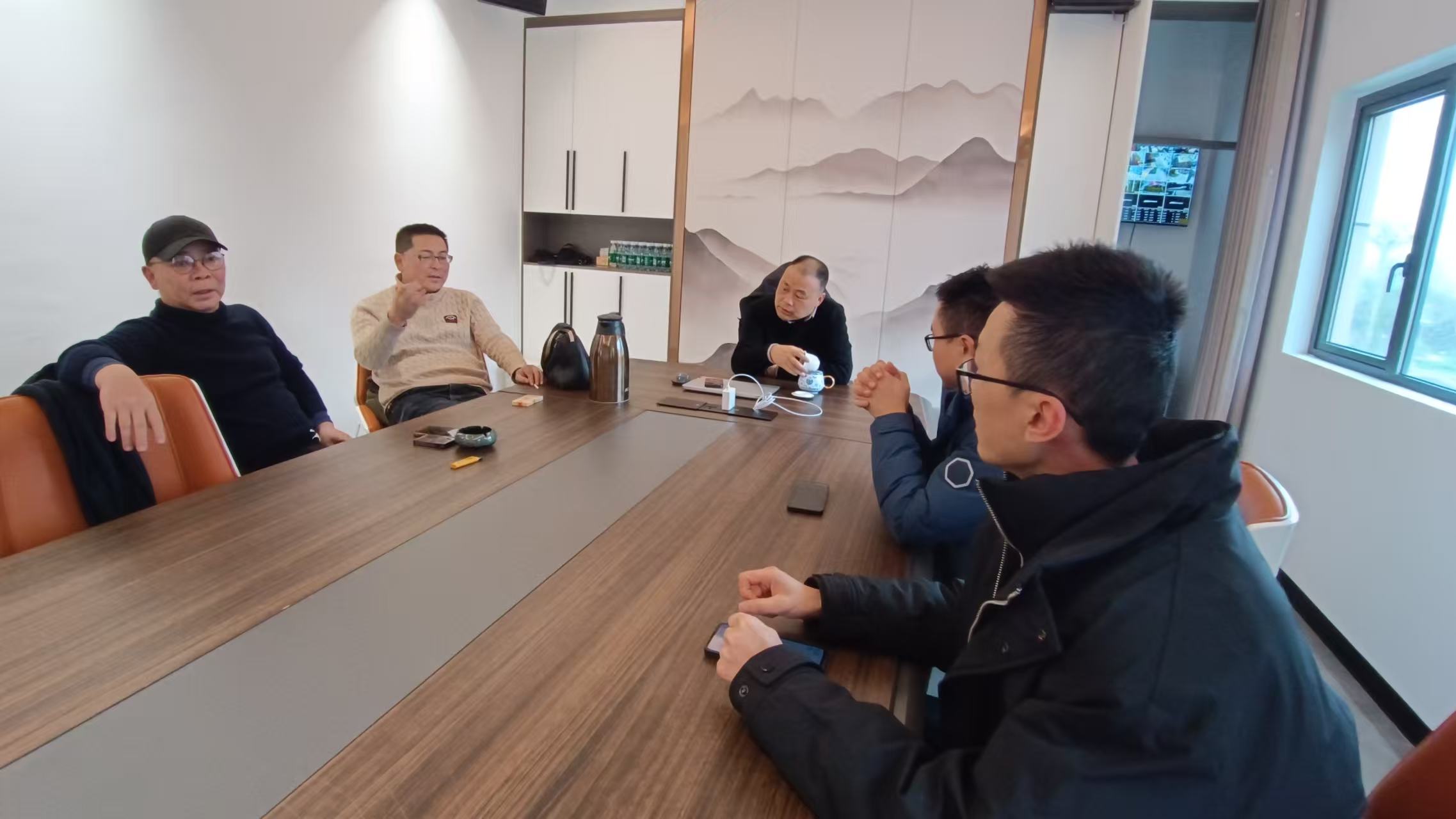 广安市区农业公园现场踏勘交流