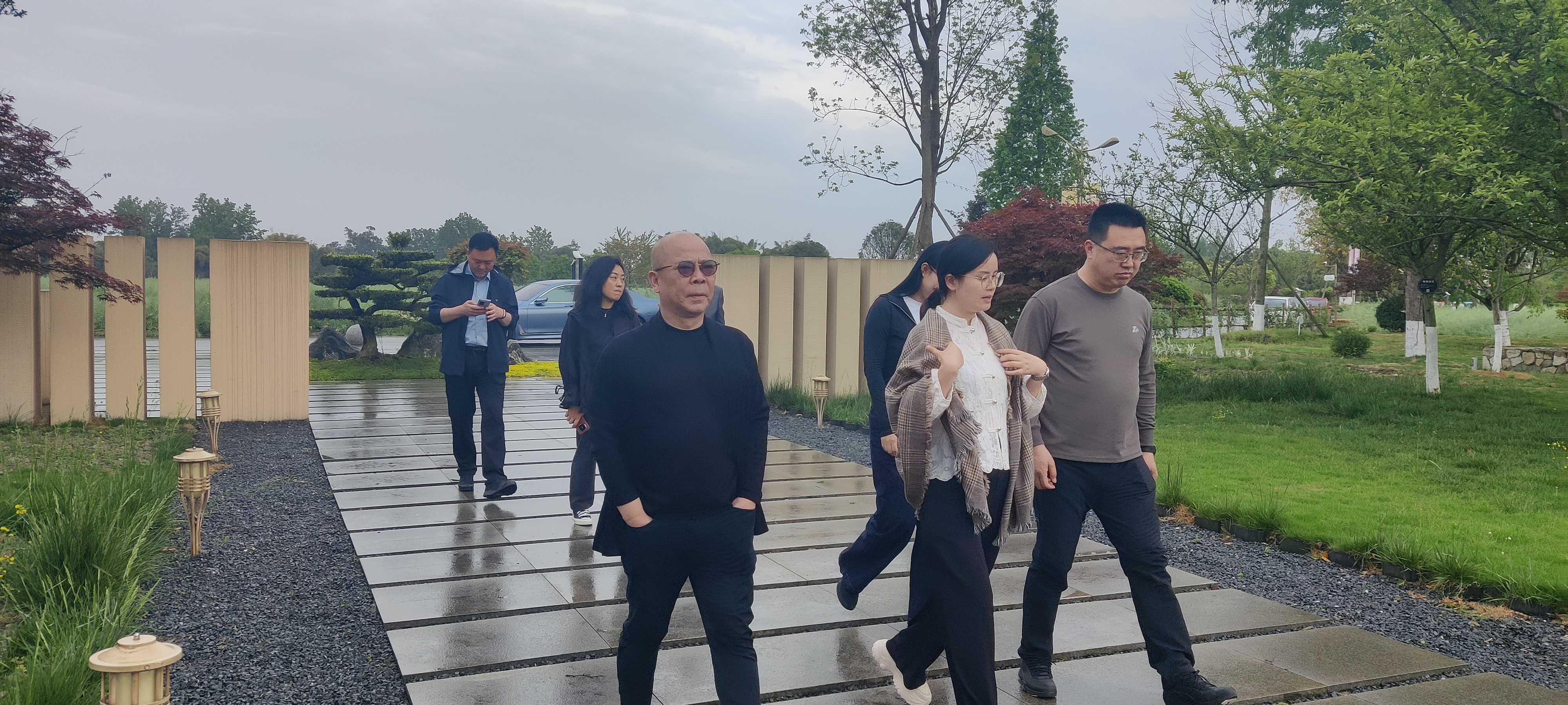 毛总接待辽宁铁岭市昌图县人民政府领导一行